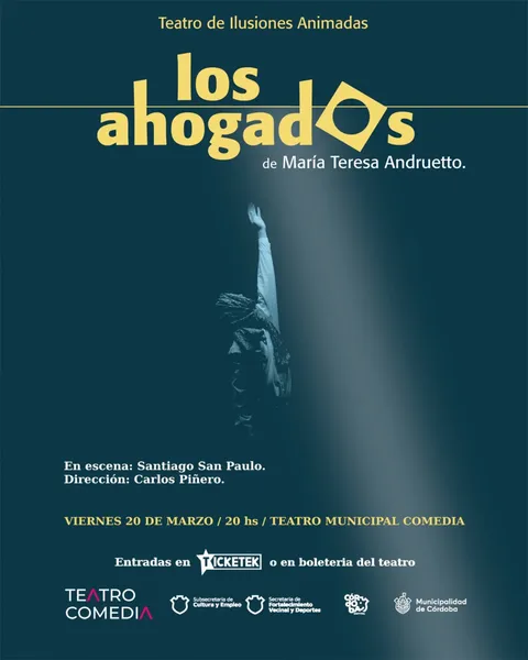 Flyer de obra teatral 3 - Santiago San Paulo